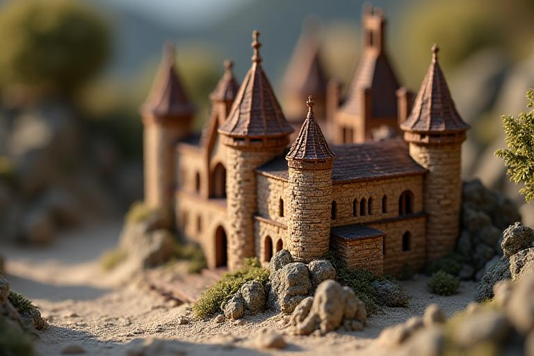 Reproducciones históricas en miniatura